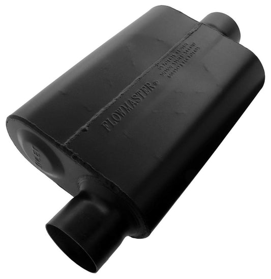 Super 44 Series Delta Flow Muffler
3" Offset Inlet / Center Outlet