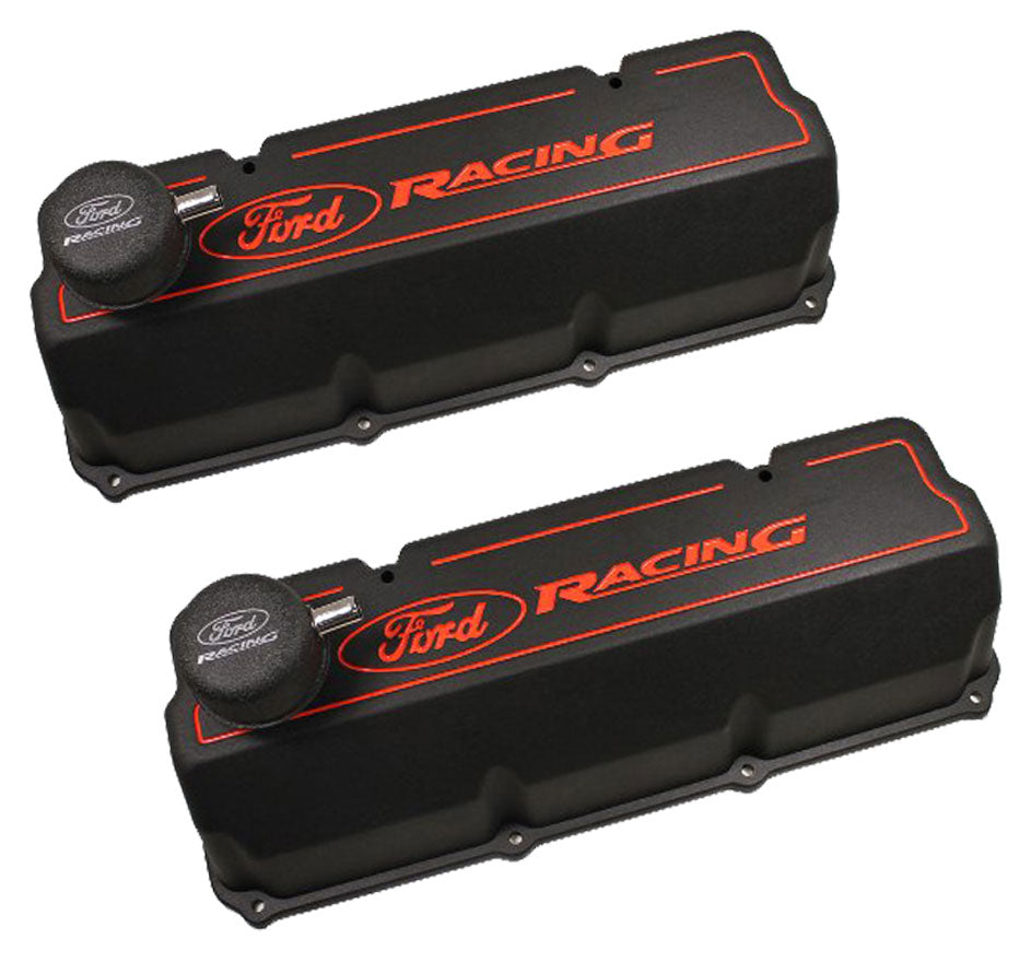 Aluminium Valve Covers (Black)
Suit Ford 302-351C