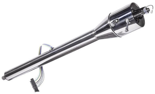 30" Floor Shift Tilt Steering Column - Polished Finish
1-3/4"OD x 1"DD Shaft