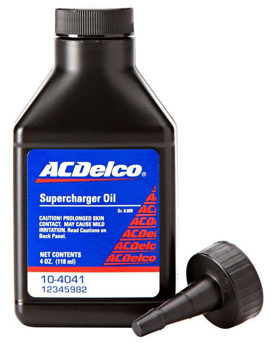 AC Delco Supercharger Oil 4.5oz. (118ml) Bottle
Suit GM LSA 6.2L Supercharged V8