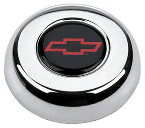 Chrome Horn Button
Suit Classic & Challenger Steering Wheels With Red Bowtie Emblem