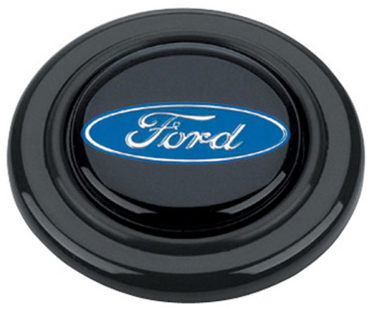 Black Horn Button
Suit Signature Series Steering Wheels With Blue Ford Oval Logo