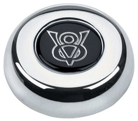 Chrome Horn Button
Suit Classic & Challenger Steering Wheels With Chrome Ford V8 Logo