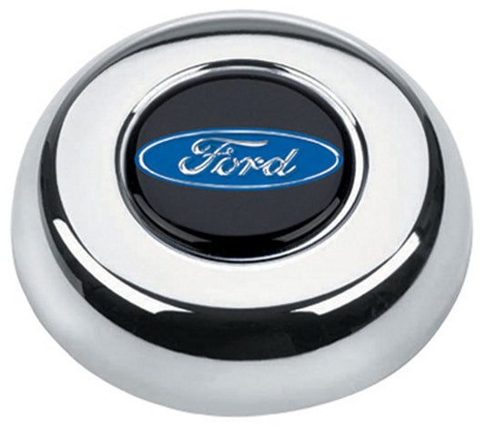 Chrome Horn Button
Suit Classic & Challenger Steering Wheels With Blue Ford Oval Logo