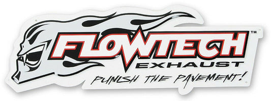 Metal Sign with Flowtech Logo
Size: 18" x 7"