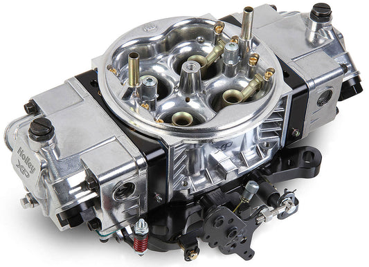 850cfm Ultra XP Aluminium Carburettor
Shiny Aluminiumwith Black Billet Metering Blocks & Base Plates