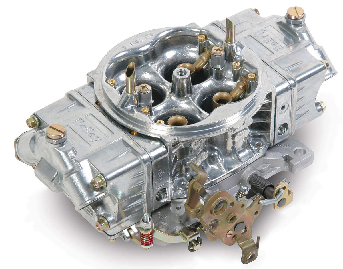 750 CFM 4-Barrel Street HP Series Carburettor
Mechanical Secondaries. No Choke. 4150 Series