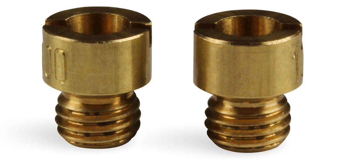 Standard Main Jet #108
1/4-32" Thread, .147" Hole Size (Pair)