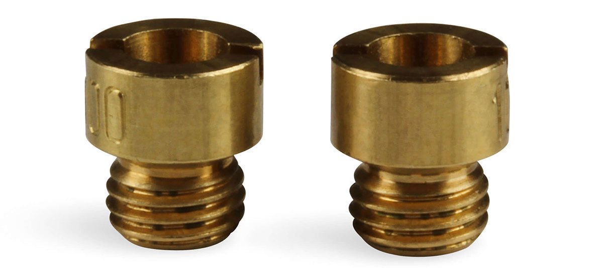 Standard Main Jet #93
1/4-32" Thread, .1125" Hole Size (Pair)