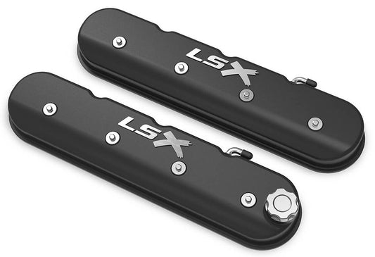 Black Satin LSX Aluminium Valve Covers
Tall Suit GM LS Series