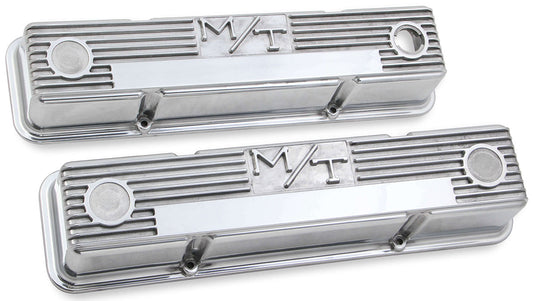 Finned Aluminium M/T Valve Covers - Polished
Suit SBChev