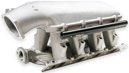 8.2" SBF Ford Hi-Ram Intake Manifold, Natural Finish
Works with 105mm GM LS Throttle Bodies