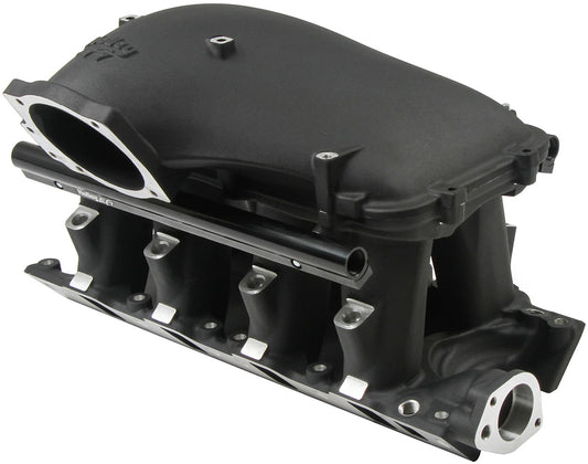 Hi-Ram EFI Intake Manifold with Side Mount Top, Black
Suit Ford Small Block 8.2" with 105mm 1986-95 5.0L Throttle Body