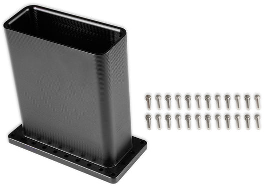 LS Ultra Lo-Ram BilletBurst Panel Duct, Black
Mounting Fasteners are Included