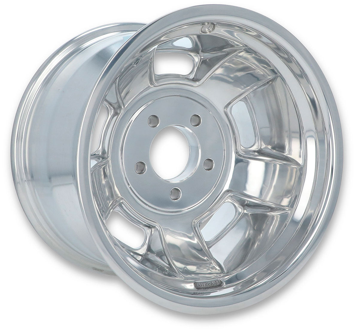 Halibrand Sprint 15 x 10" Wheel, Polished (No Clearcoat)
5 x 4.75" Bolt Circle with 4.25" Backspace