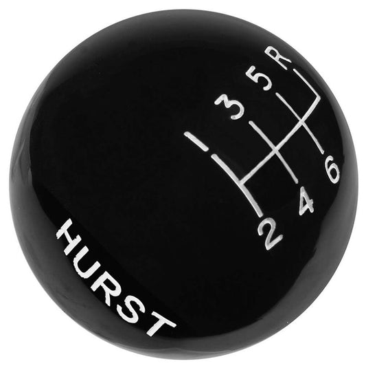 6-Speed Black Manual Shift Knob
With 3/8" Thread