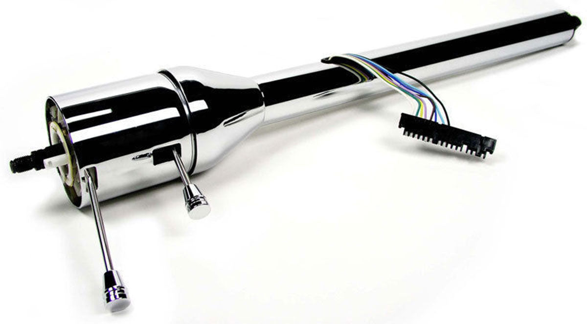 30" RHD Tilt Steering Column
Chrome Finish