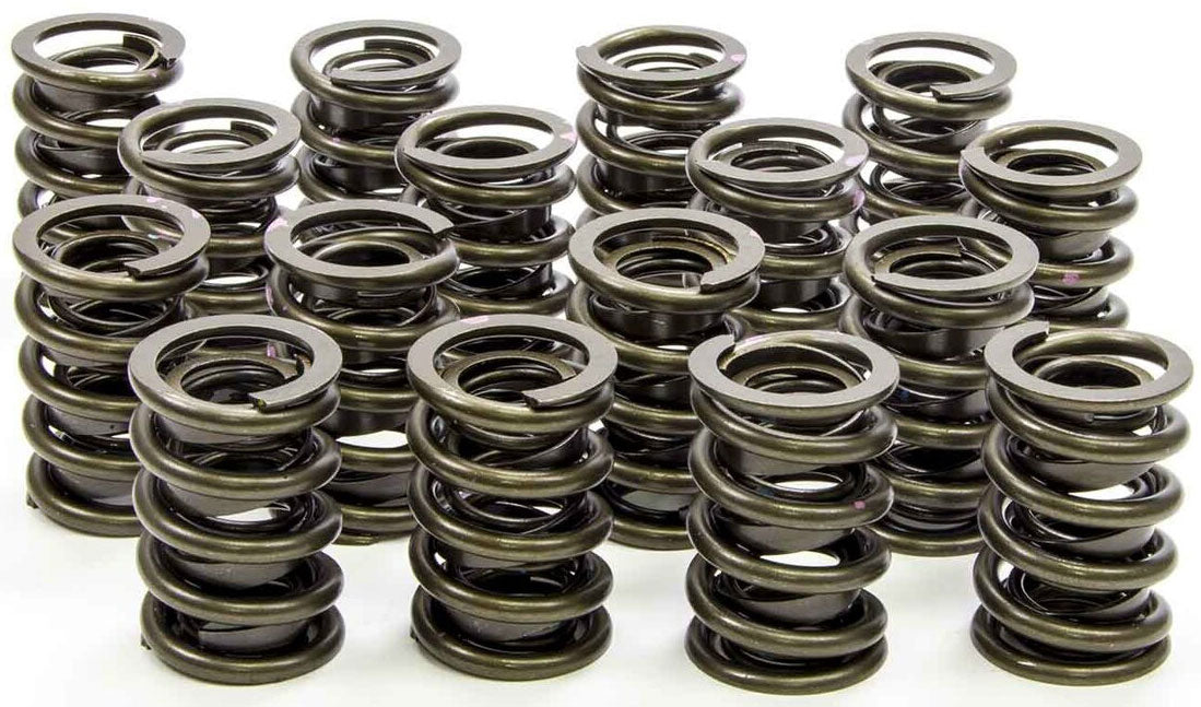 "SP" Series Dual Valve Springs with Damper (16) 1.530" OD
150LBS @ 1.875" Seat Pressure, 435LBS @ 1.225" Open Pressure, 1.160" Coil Bind