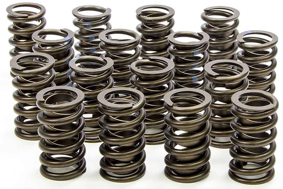 "SP" Series Dual Valve Springs with Damper (16) 1.550" OD
225LBS @ 1.950" Seat Pressure, 550LBS @ 1.270" Open Pressure, 1.170" Coil Bind