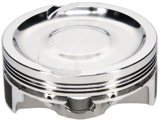 LS2 Asymmetrical FSR Dish Top Forged Piston
4.000" bore, 4.000" stroke, 6.125" rod length, -26.1cc dome volume