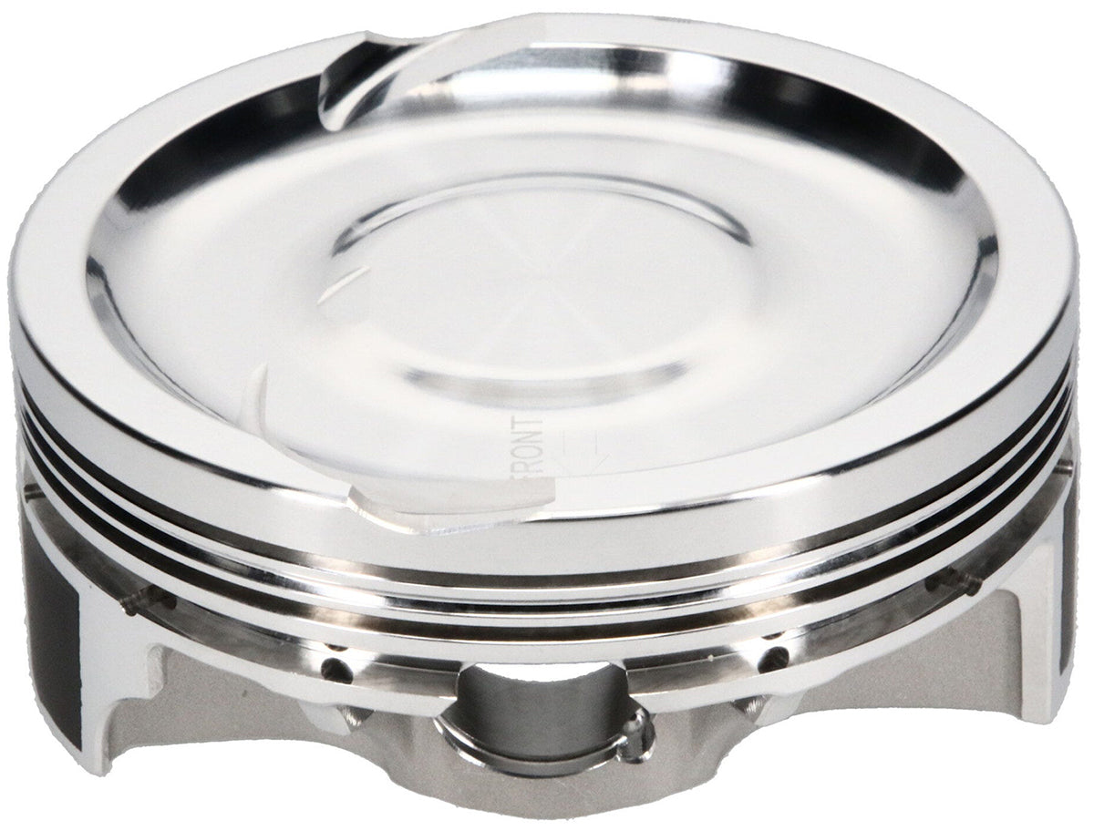 LSX Asymmetrical FSR Dish Top Forged Piston
4.125" bore, 4.000" stroke, 6.125" rod length, -12.2cc dome volume