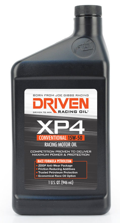 DRIVEN XP4 15W50 Racing Oil
946mlBottle