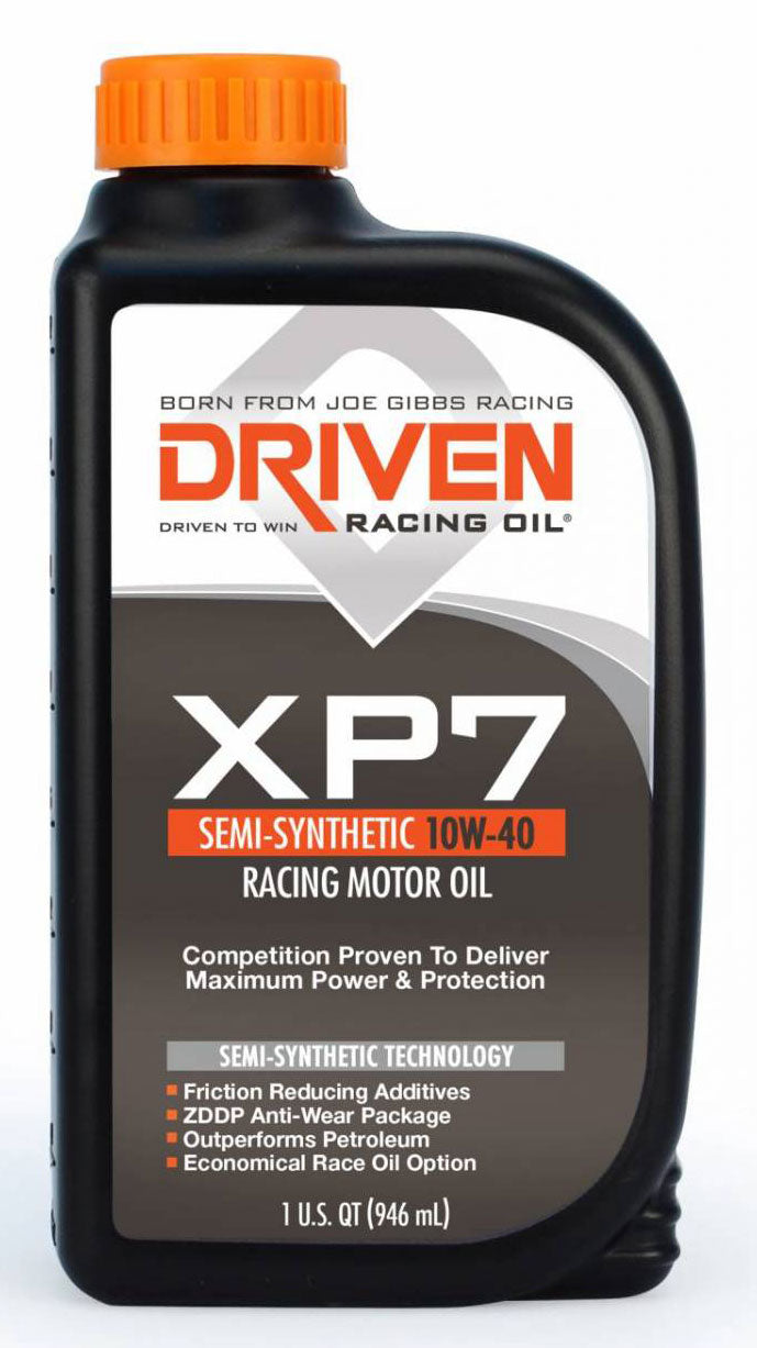 DRIVEN XP7 10W40 Semi-Synthetic Racing Oil
946ml Bottle