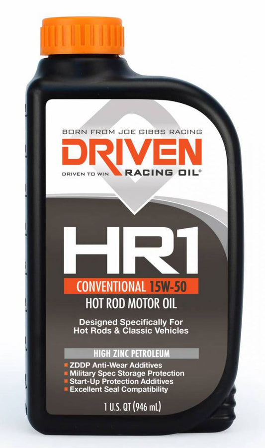 DRIVEN HR Conventional15W50 Engine Oil
946ml Bottle