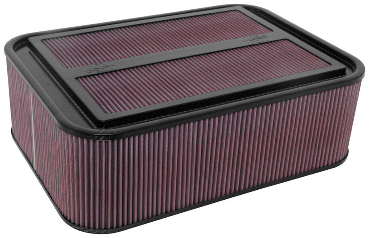 K&N Large Sprintcar Airbox Assembly
6" Tall Filter, Carbon Fibre With Blank Base & Rubber Inserts - KN100-8567