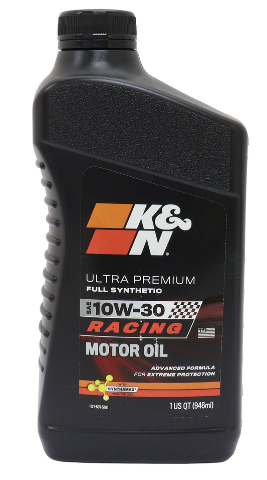 Ultra Premium Full Synthetic 10W-30 Racing Motor Oil
1 Quart Bottle (946ml)