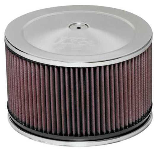 K&N S/S Custom Air Cleaner Assembly 9 x 5"
Fits Neck Size 7-5/16" (186 mm) Dominator - KN60-1366