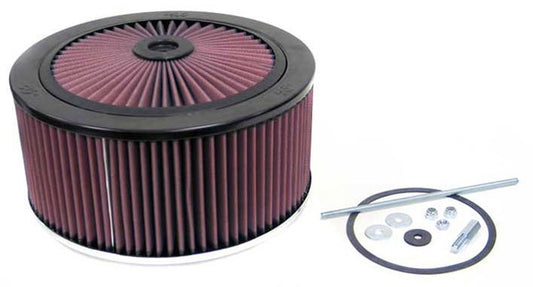 K&N Custom Air Filter Assembly 11 OD x 3-1/2" H
Fits Neck Size 7-5/16" Dominator - KN66-3140