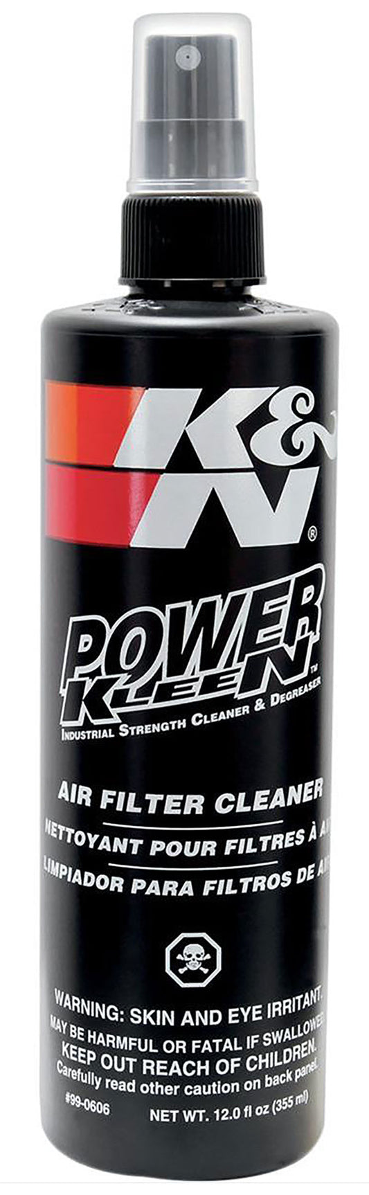 K&N Air Filter Cleaner & Degreaser  12-fl. oz. (354 ml) squirt bottle - KN99-0606