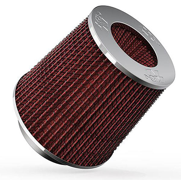 K&N Universal Clamp On Filter Red Fits 4 in (102 mm)
Height: 5.5 in (140 mm) H x 6 in (152 mm) Base OD x 4.75 in (121 mm) Top OD - KNRG-1001RD