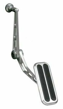 Accelerator Pedal Assembly with Rubber - Brushed Billet Aluminium
Suit 1955-1957 Chevy