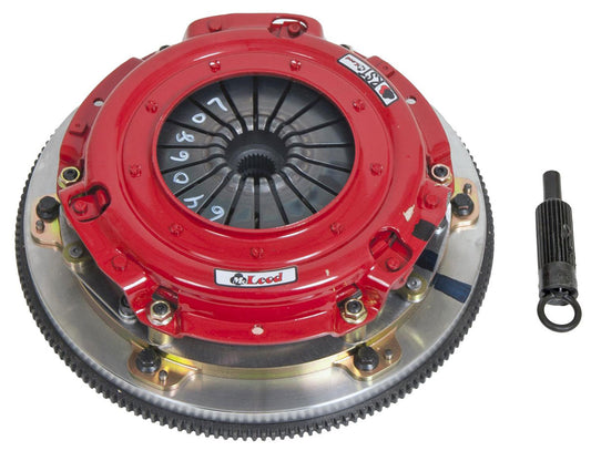 RST Twin Plate Clutch Kit
Suit GM LSA,LT1, LT4, 9-11/16" X 1-1/8 X 26 Spline, 8-Bolt Crank, Organic Facing Up To 800HP