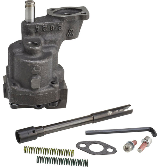 Performance Helical Asymmetrical Oil Pump "Shark Tooth Pump"
SuitSB Chev & Pontiac 305 82-87 Uses 3/4" Pick-Up, 25% More Volumne