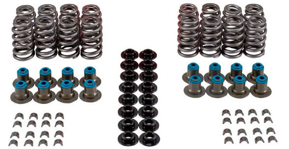 GM LS Beehive Valve Spring Kit with Steel Retainers
130LBS@ 1.800" Seat Pressure, 325LBS @ 1.200" Open Pressure, 1.146" Coil Bind