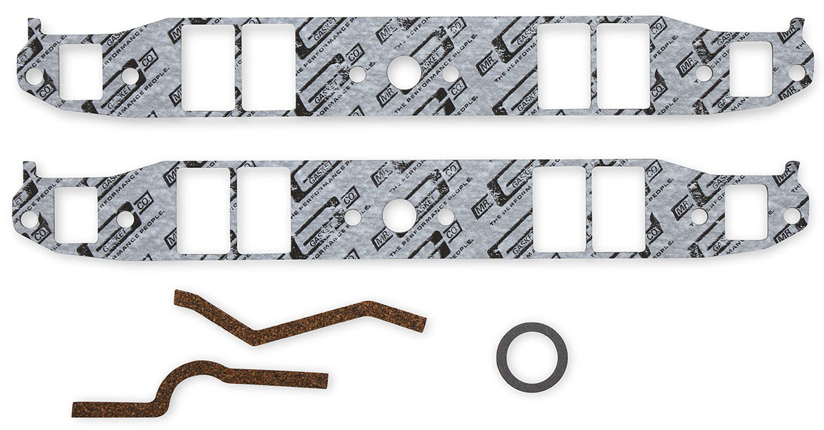 Intake Manifold Gasket- Small Race Port, 1/8" thick
Suit Small Block Chevy 1.31"W x 2.10"H 1955-91