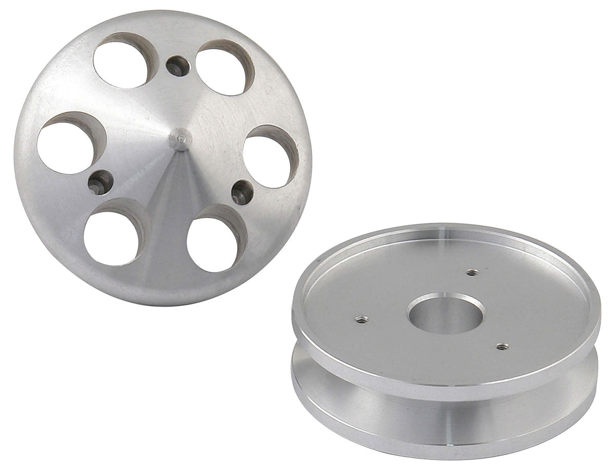 Mr Gasket Billet Style Aluminium Alternator Pulley with Nose Piece - Single Groove
Suit Small Block Chevy