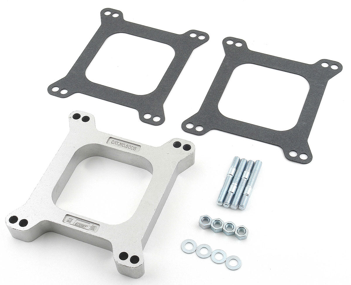 Mr Gasket Aluminium Carburettor Spacer Kit 1" Open Centre
For Holley/Carter Standard Bolt Patterns