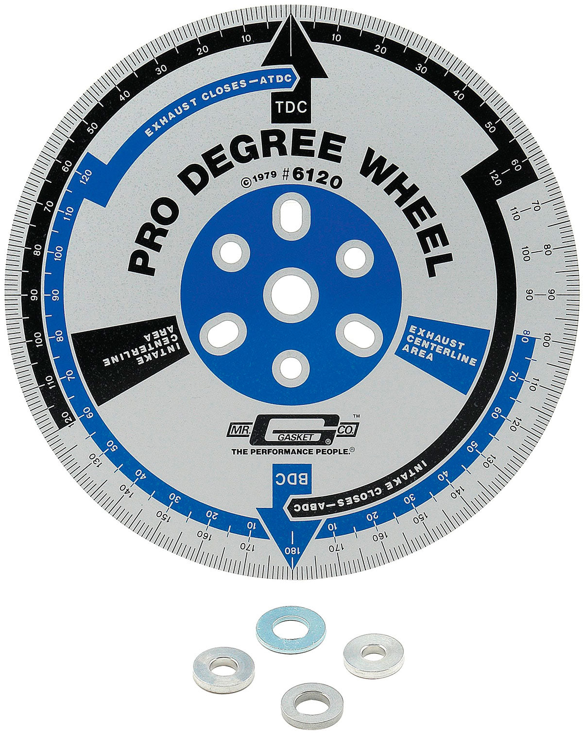 11" Universal Pro Degree Wheel
Fits most Chevrolet, Ford and Chrysler