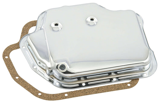 Mr Gasket Chrome Automatic Transmission Pan
Suit GM TH400 Stock Depth