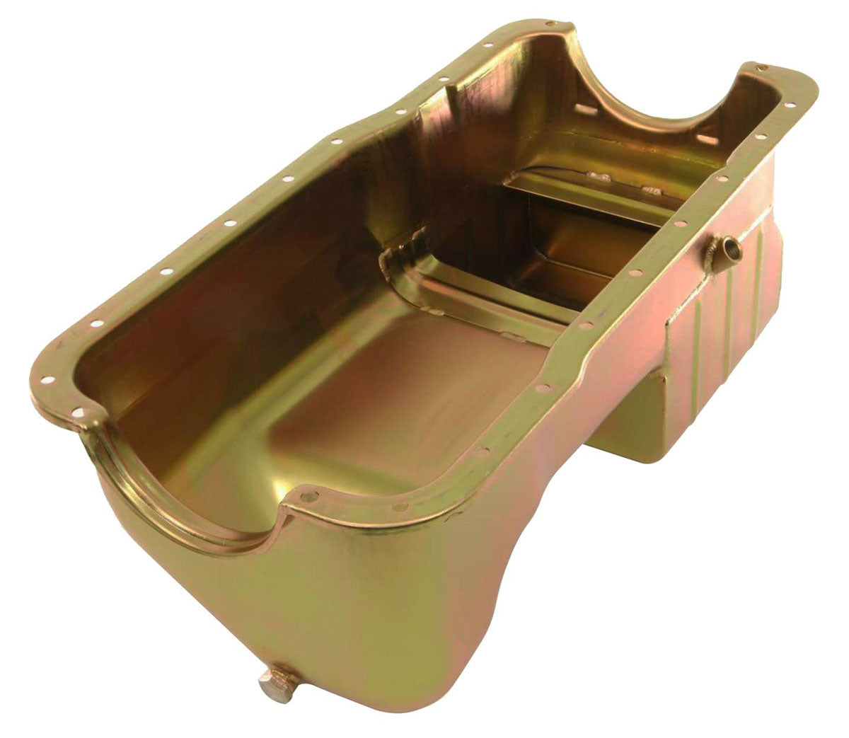 SB Ford 351 Windsor Rear Pickup Oil Pan
Pan Capacity 7 Quart (6.6L), 8 1/4" Deep