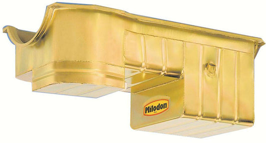 Ford 351 Cleveland Rear Pickup Oil Pan
Pan Capacity 7 Quart (6.6L), 8 1/4" Deep