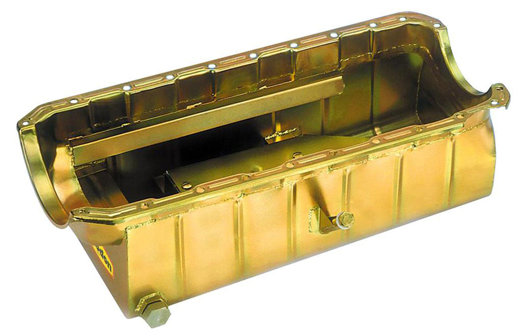 BB Chev Marine Oil Pan 396-454 Mark IV (1965-90)
Pan Capacity 9 Quart (8.5L), Rear 7" Deep, Front 8" Deep