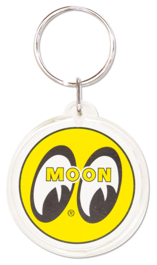 Keyring
Yellow With Moon Logo & Mooneyes California, Each