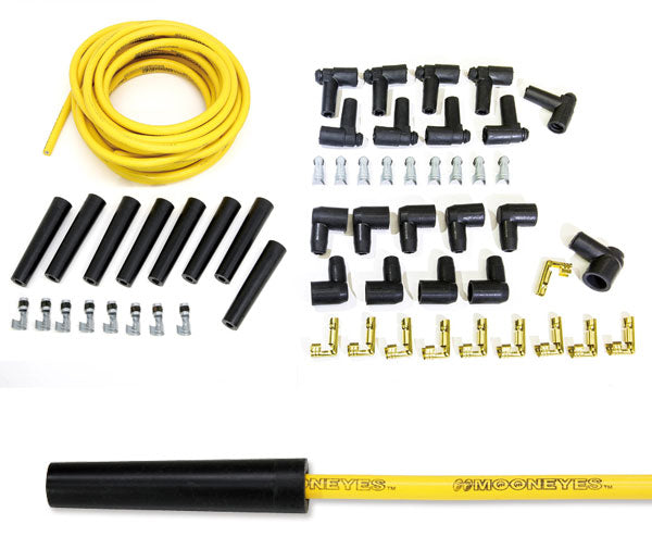 Yellow Universal Lead Set
Straight Spark Plug With STD Or HEI Distributor Ends