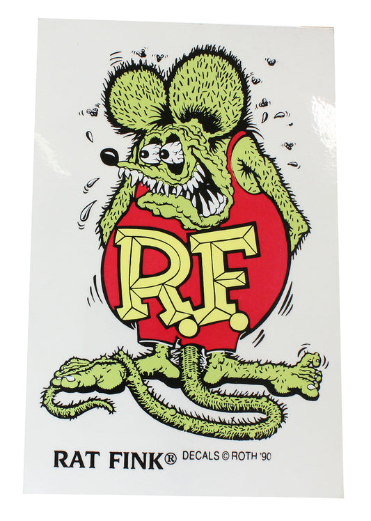 Rat Fink Decal
6.5" X 4-3/4"