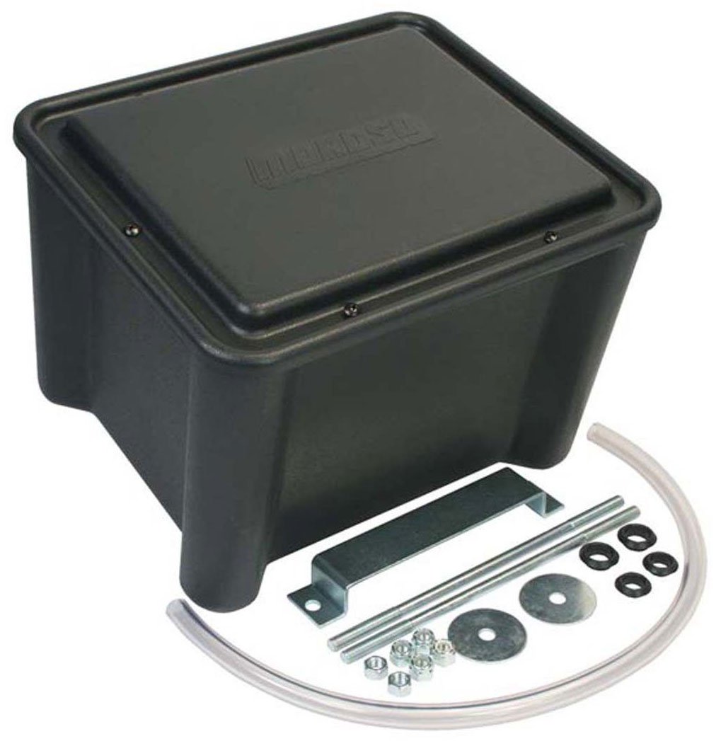 Sealed Battery Box
Black, 13-1/8" W x 11-1/8" D x 11-1/8" T